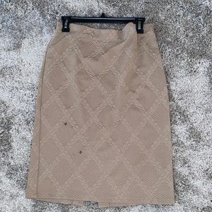 NYCC tan skirt